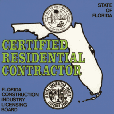 Florida Licensed Residential Contractor CRC1326437 Stephen Graff