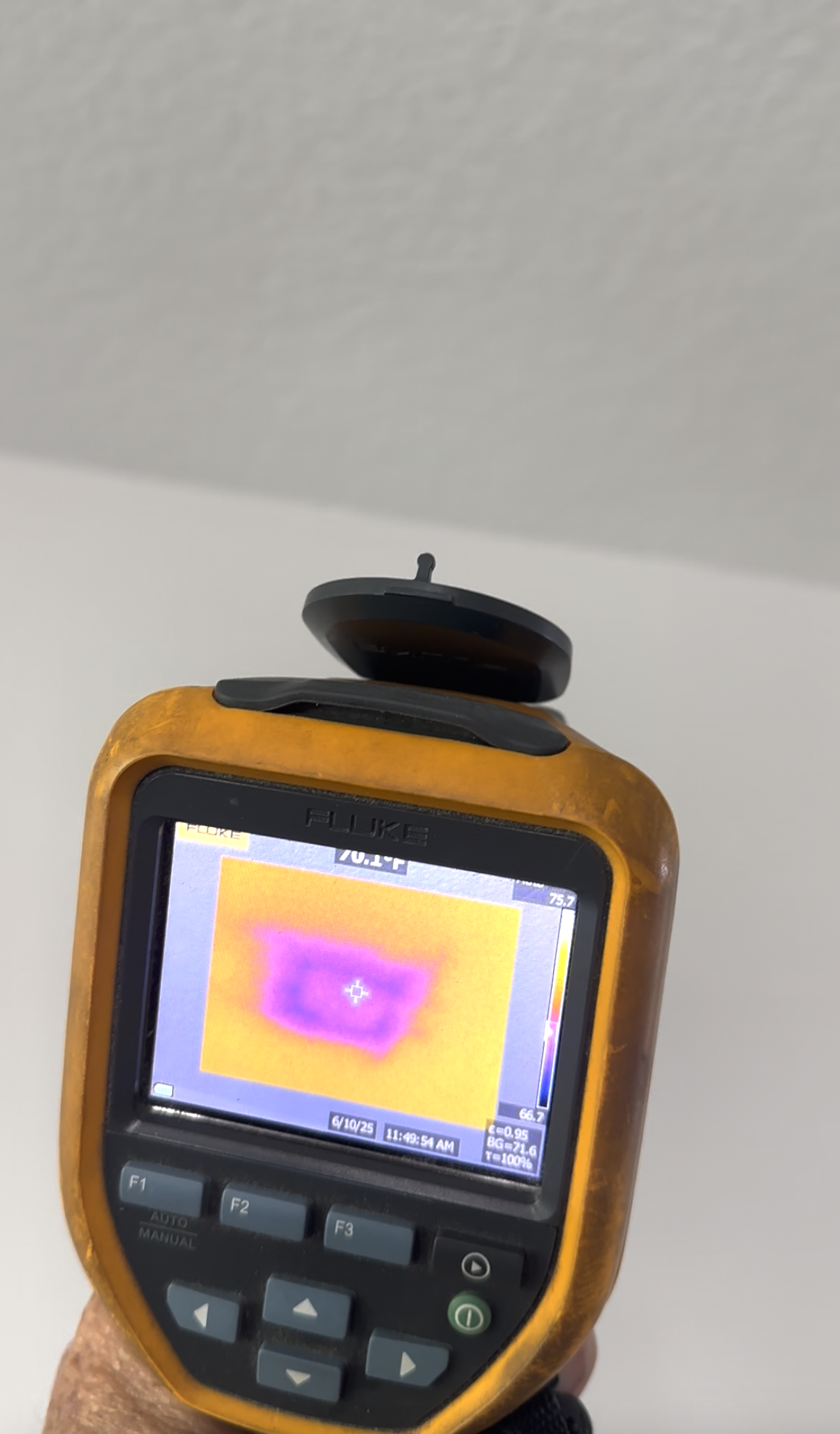 Infrared Inspection Image 4 showing cover AC v