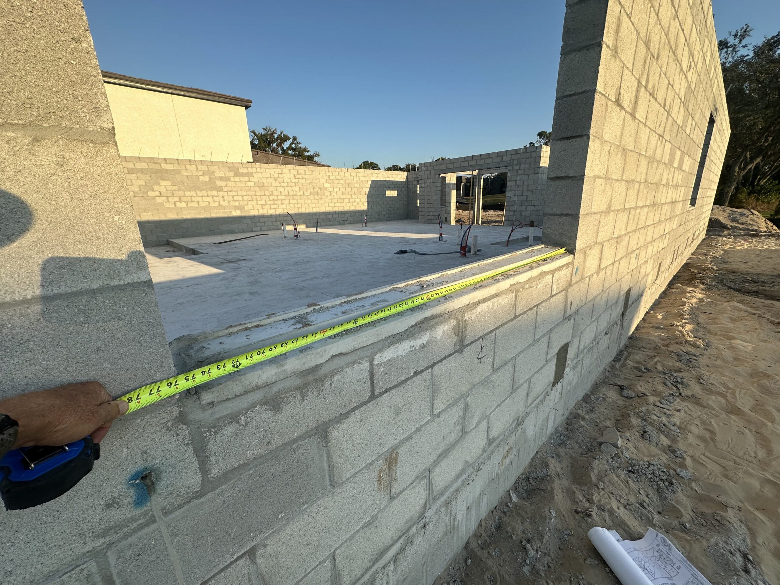 Masonry Lintel Phase Window Measuring Photo 3