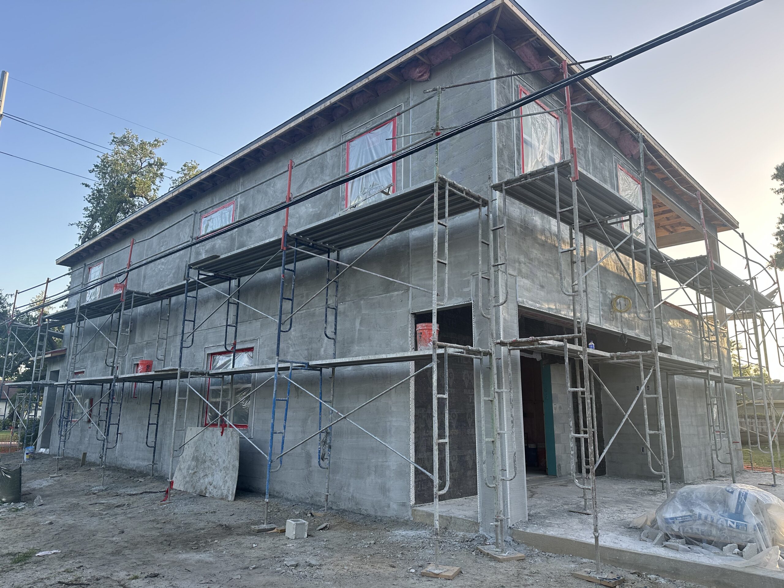 Stucco Scratch Coat image 3